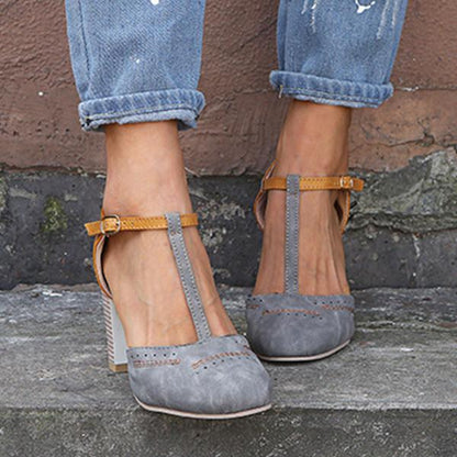 Camilla · Zapatos elegantes con tacón de bloque