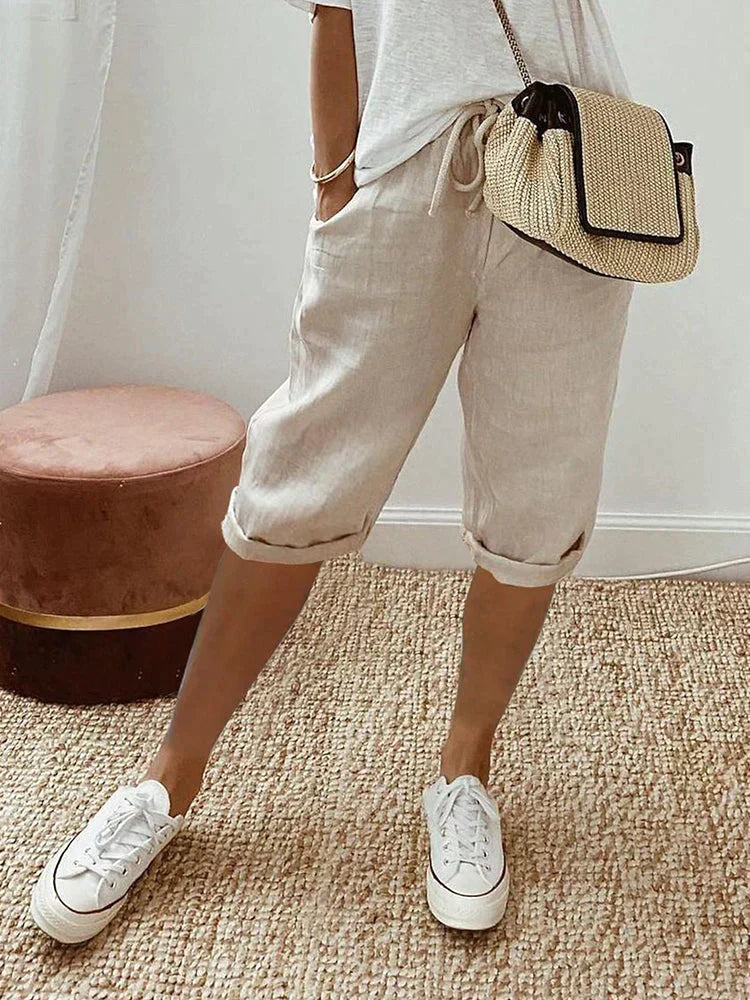 Debora · Pantalones cortos de tejido ligero