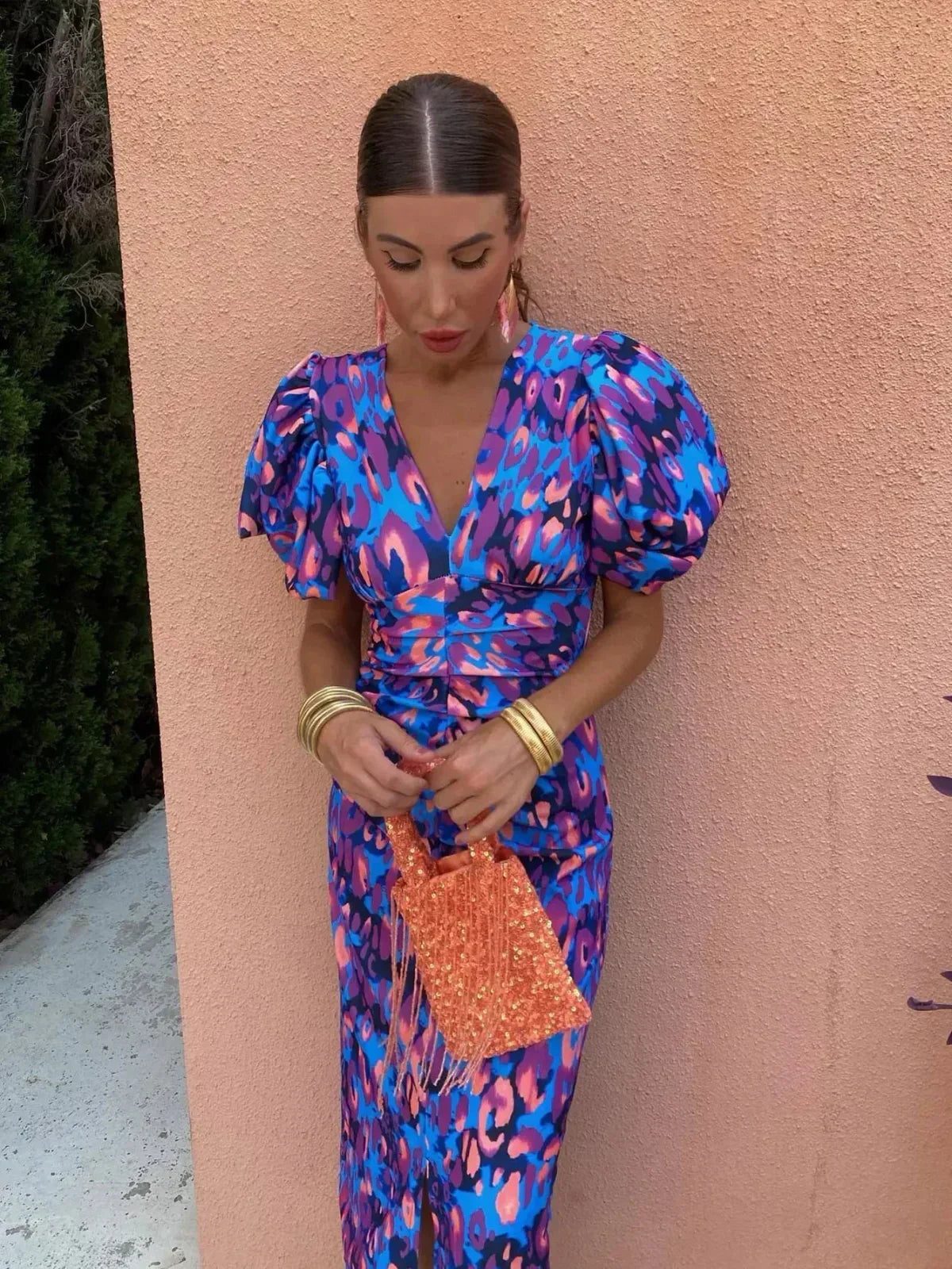 Eleonora · Vestido midi elegante