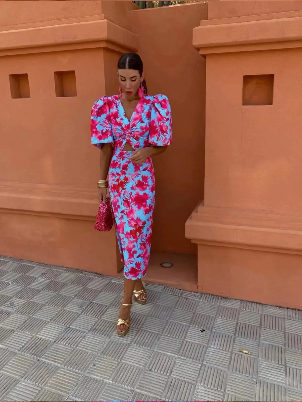 Eleonora · Vestido midi elegante