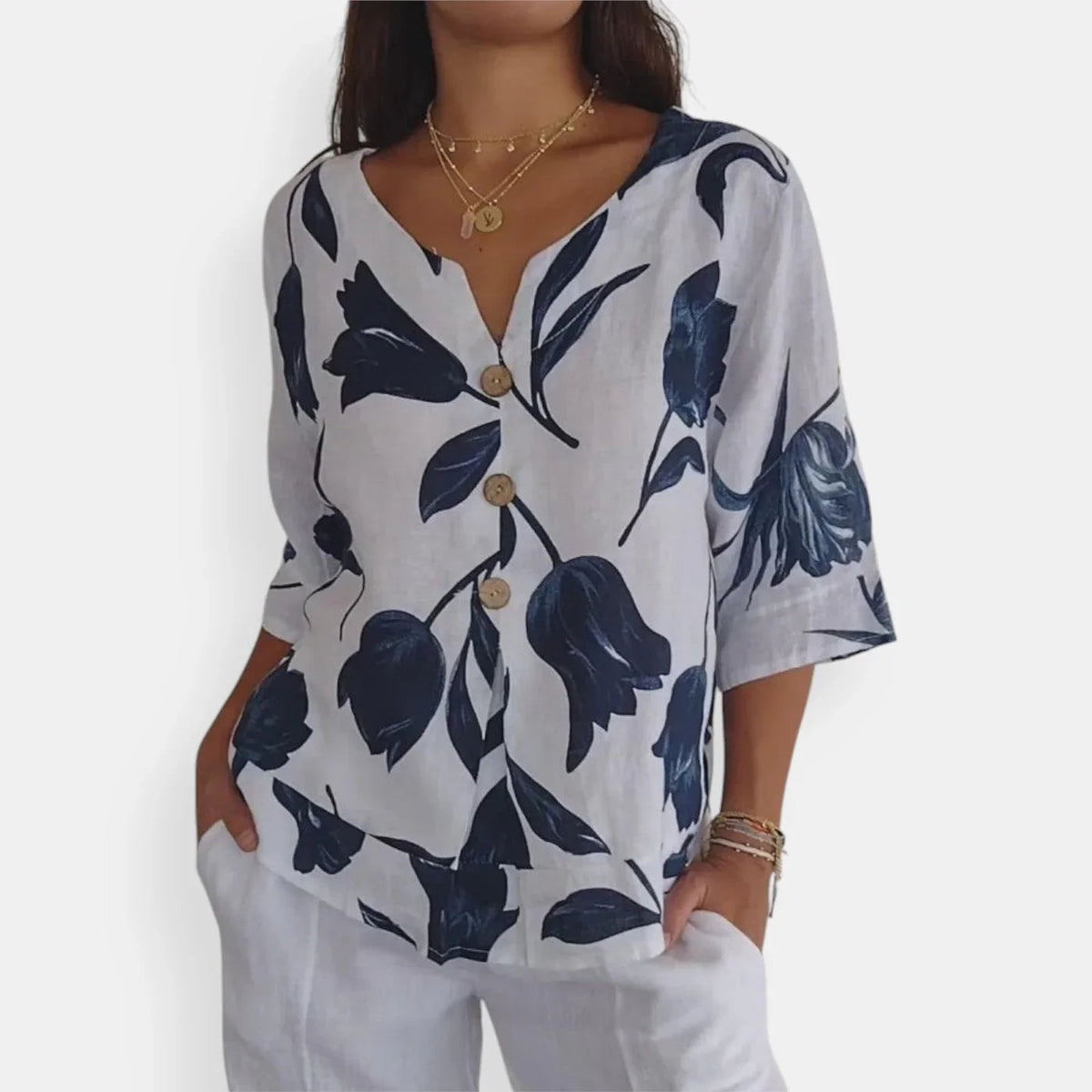 Rachele · Blusa floral