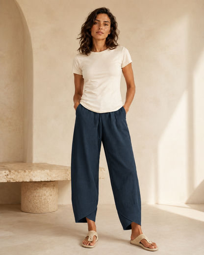 Alba · Pantalones de tejido suave
