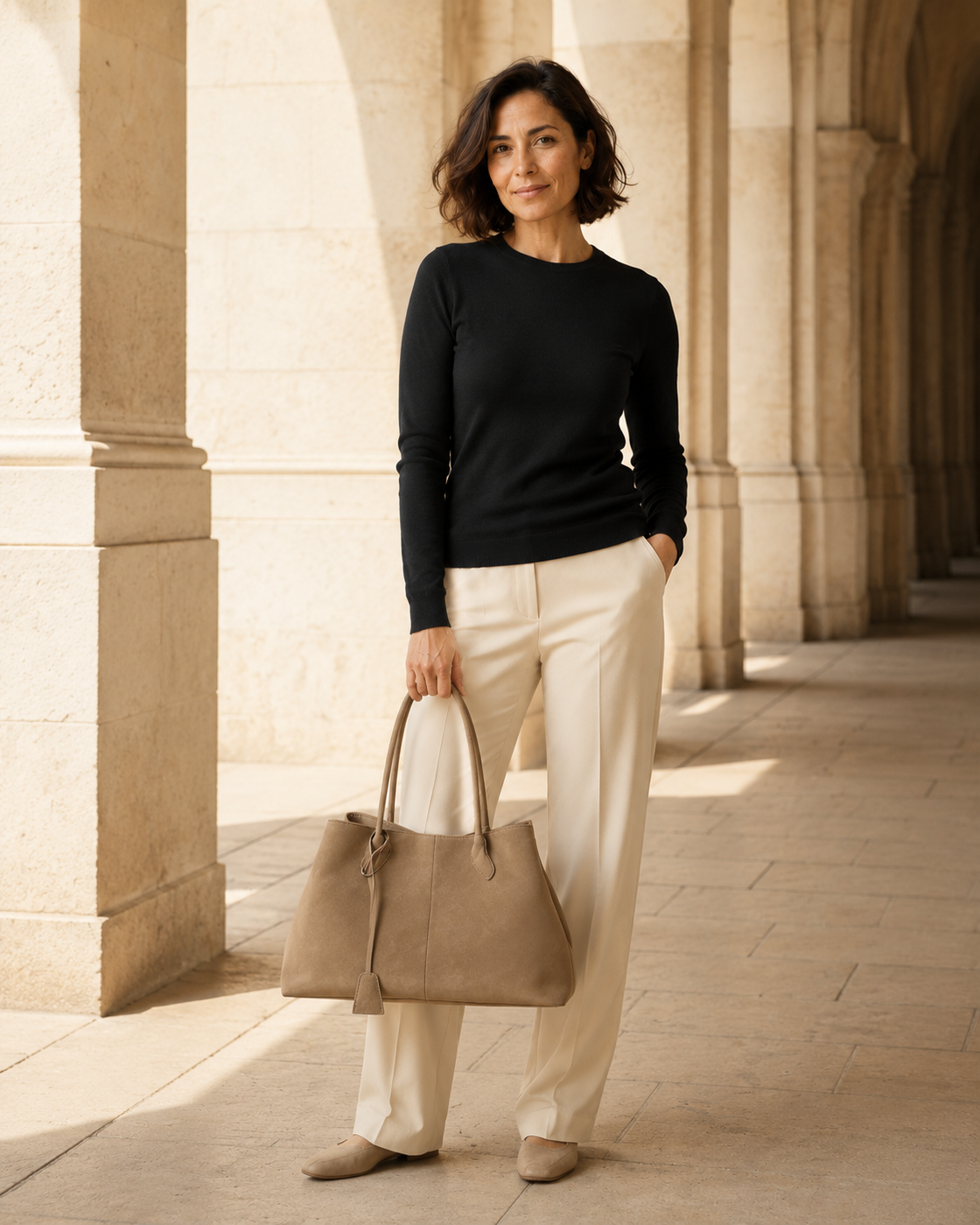 Bibiana · Bolso de hombro elegante y refinado
