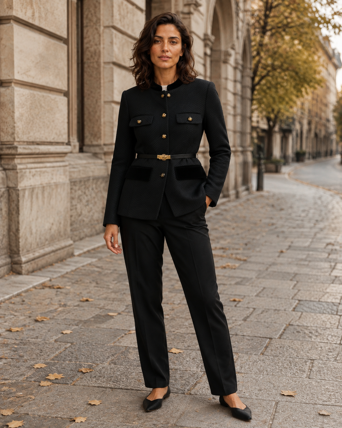 Bruna · Chaqueta elegante de lana