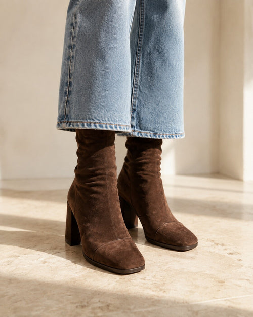 Dalia · Botas de ante muy suave