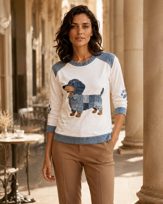 Giorgia · Sudadera estampada y cálida