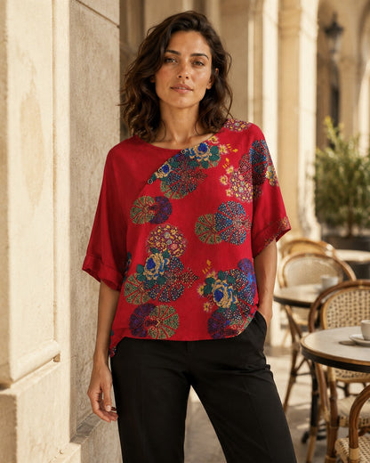 Isabella · Blusa fresca de lino