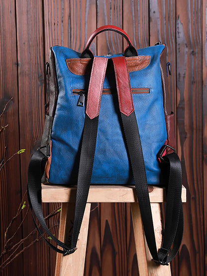 Livia · Mochila multicolor de piel
