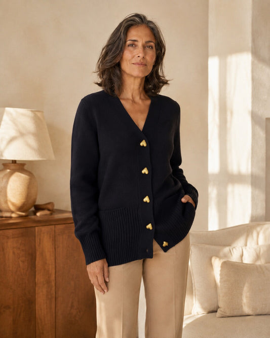 Matilde · Cárdigan suave de punto