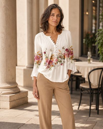 Mirella · Blusa floral