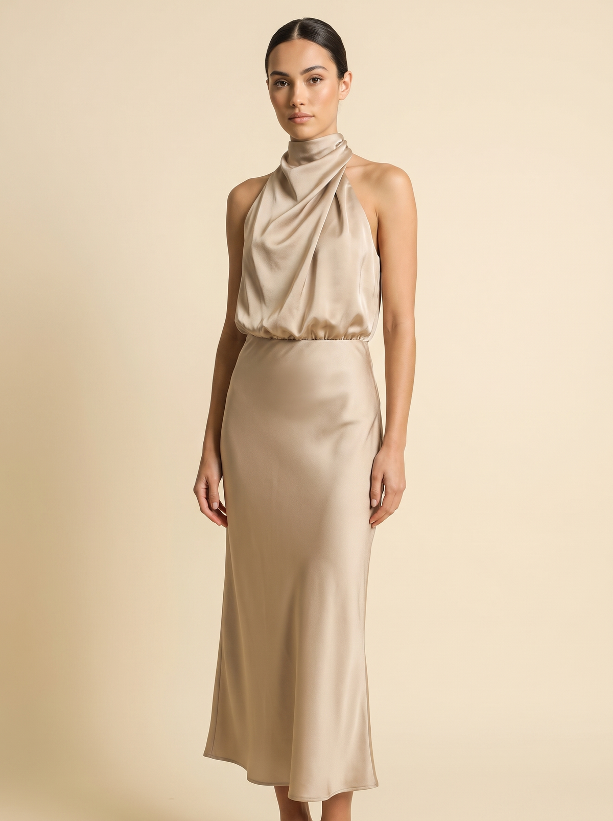 Nerina · Vestido fresco de seda