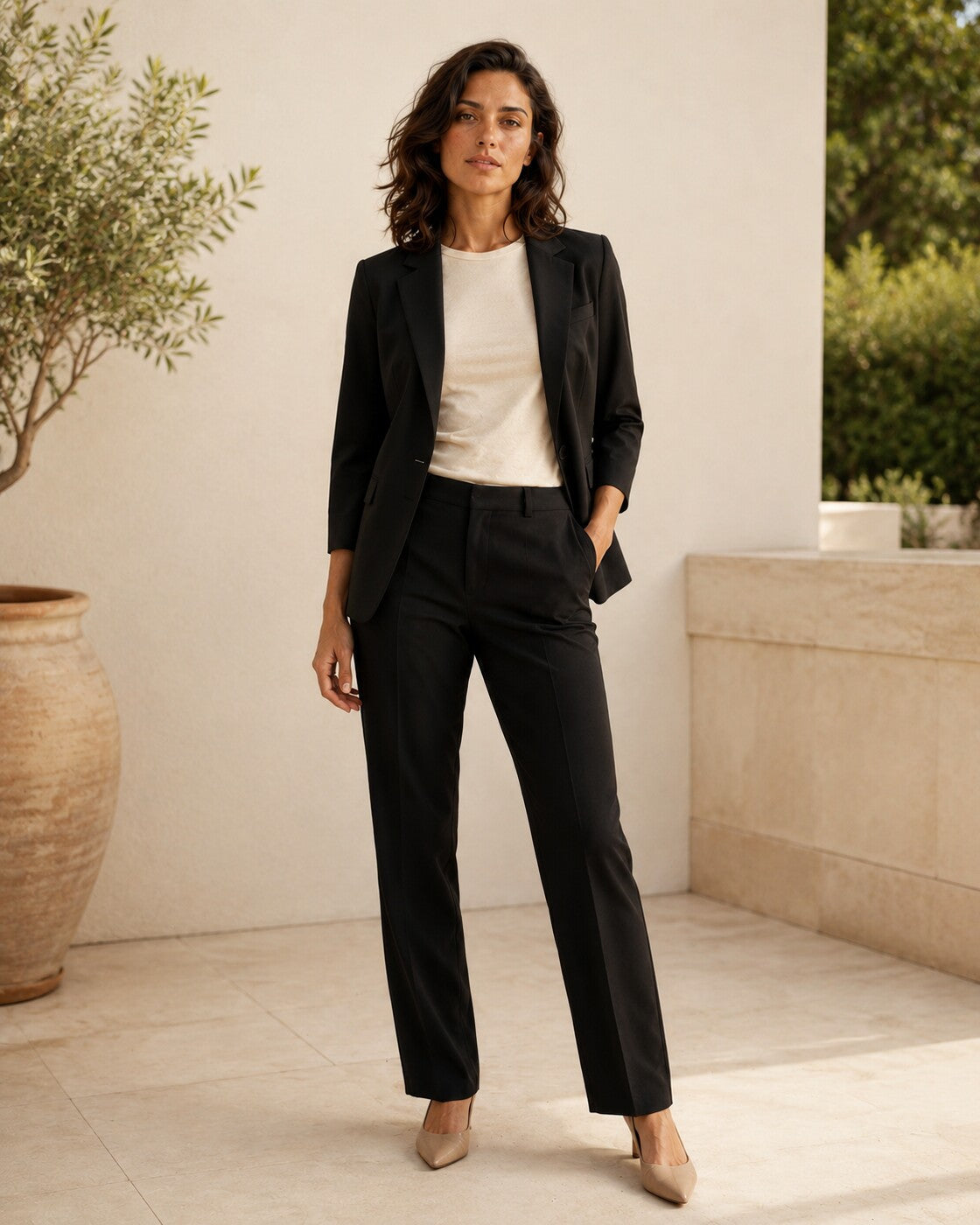 Nives · Conjunto elegante completo para mujer