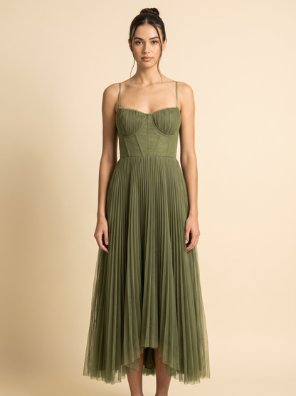 Oriana · Vestido fluido de tul