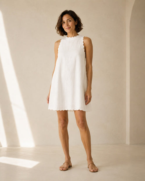 Selene · Vestido evasé y fresco