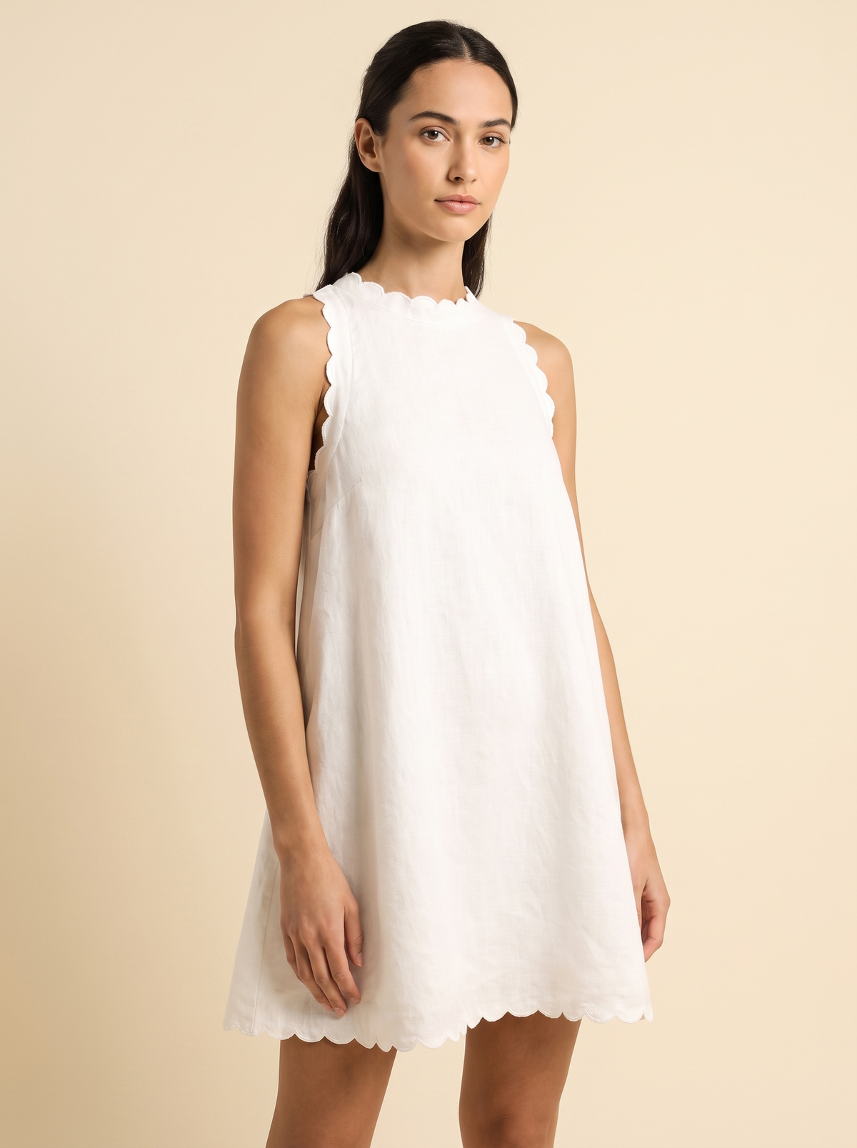 Selene · Vestido evasé y fresco