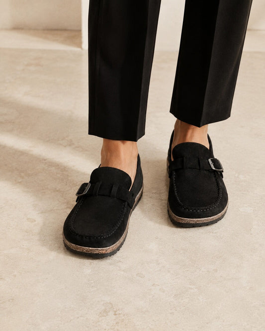 Stella · Mocasines de ante suave