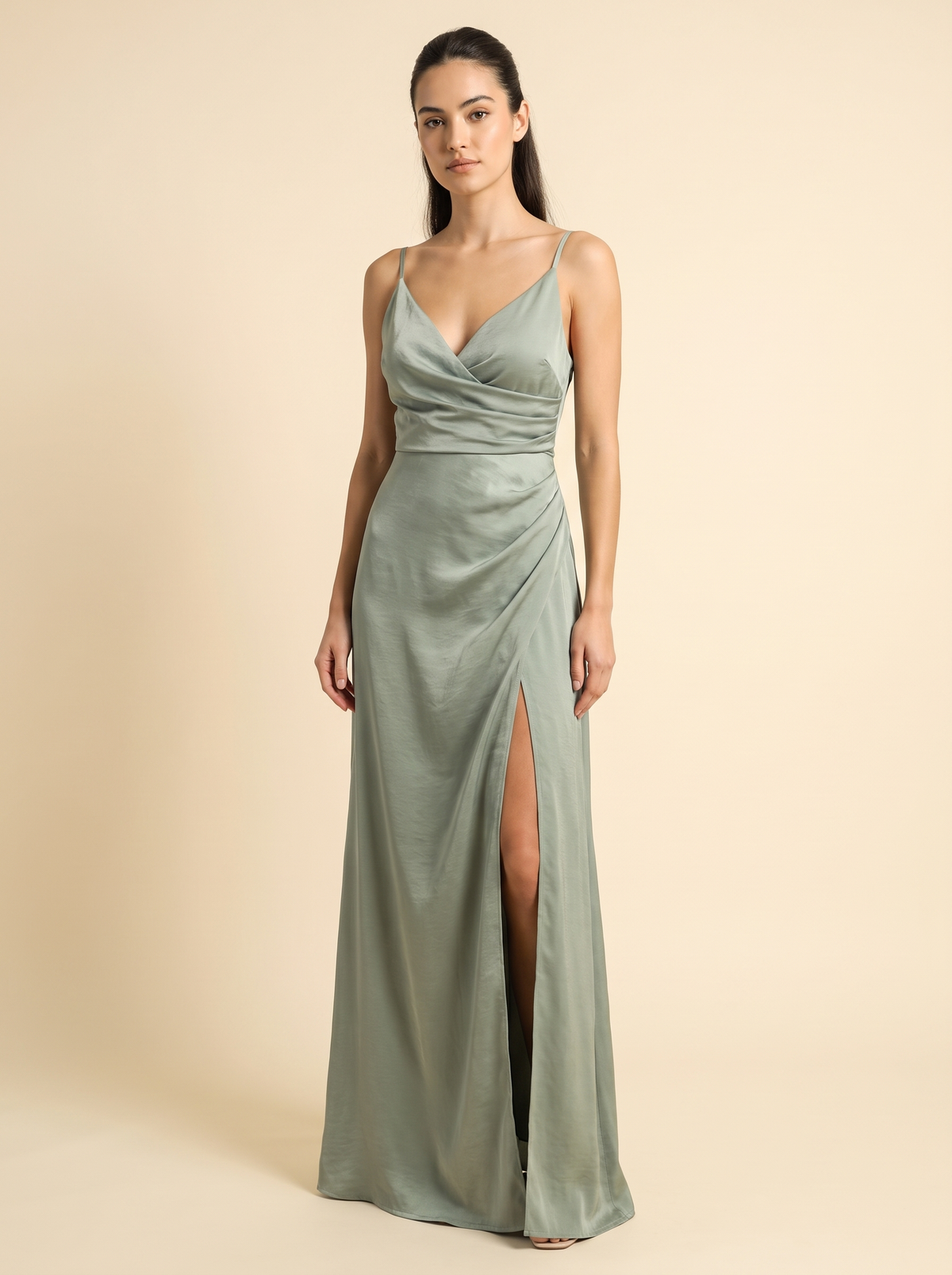 Tecla · Vestido midi suave
