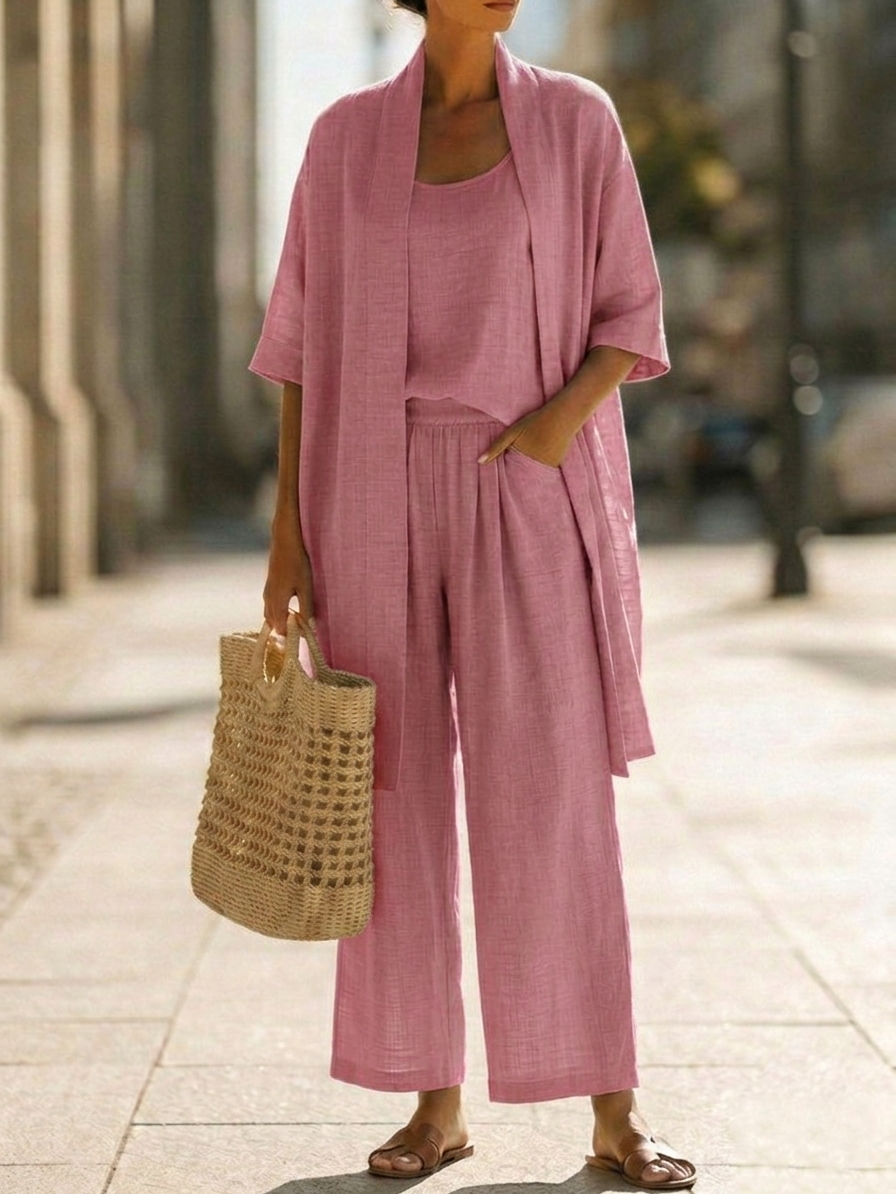 Isa · Conjunto elegante de tres piezas