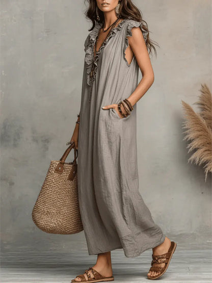 Camelia · Vestido Largo Bohemio