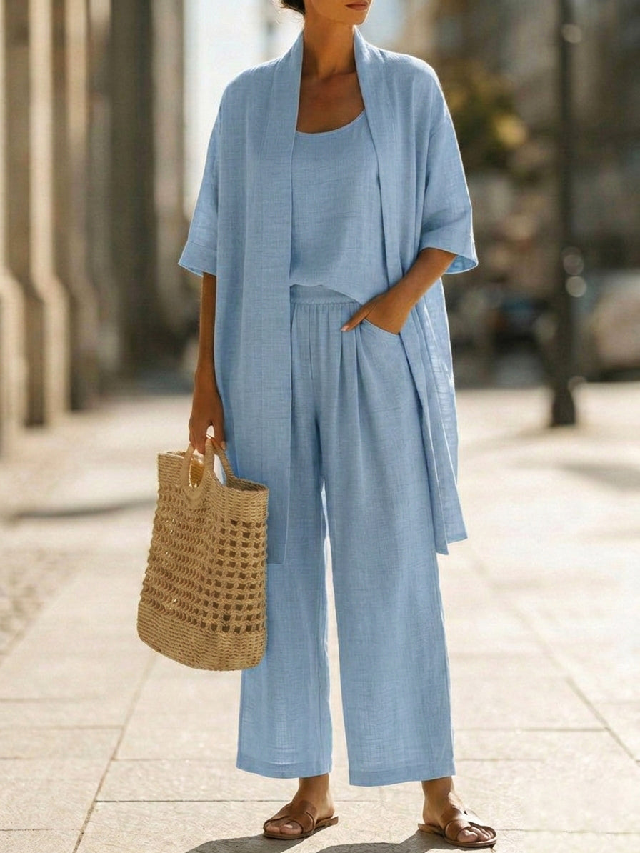 Isa · Conjunto elegante de tres piezas