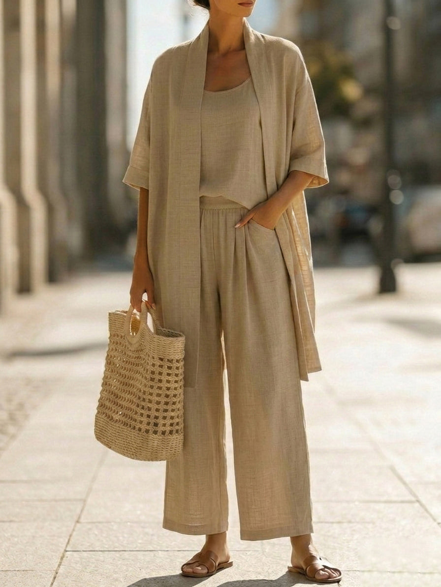 Isa · Conjunto elegante de tres piezas
