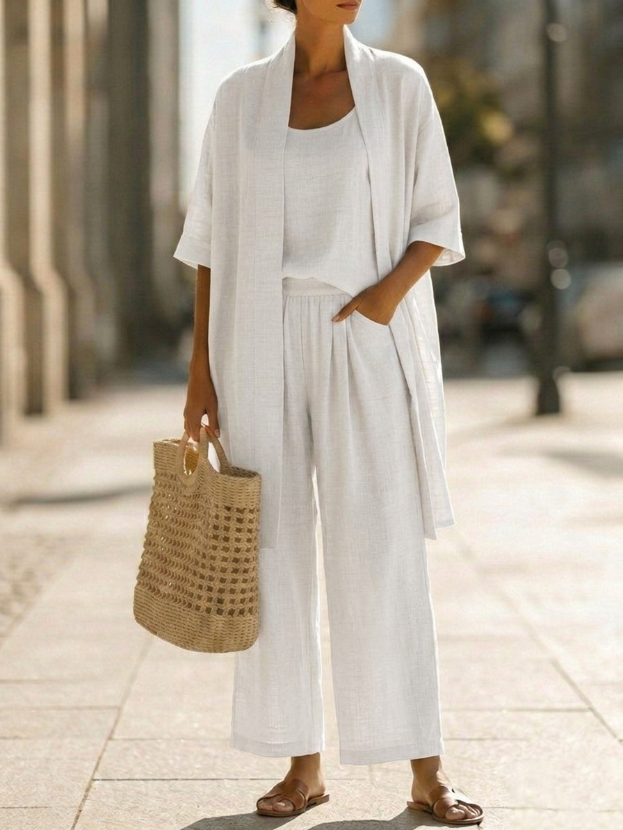 Isa · Conjunto elegante de tres piezas