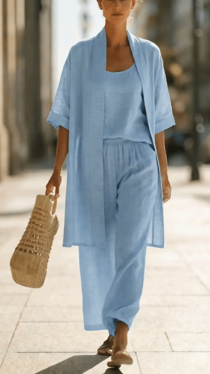 Isa · Conjunto elegante de tres piezas