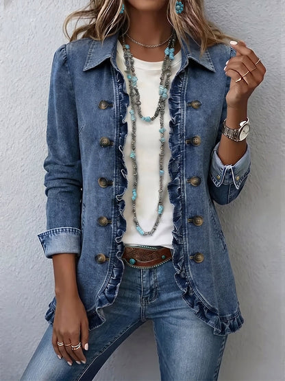 Rosario · Chaqueta con volantes