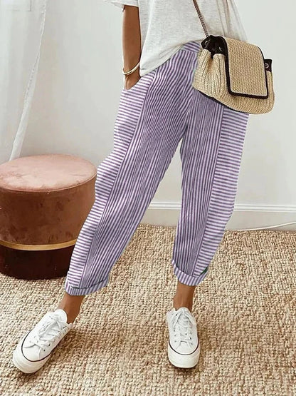 Lola | Pantalones de verano casual de corte amplio