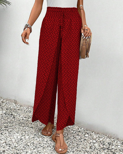 LUNARA - PANTALONES DE PIERNA ANCHA PARA MUJERES