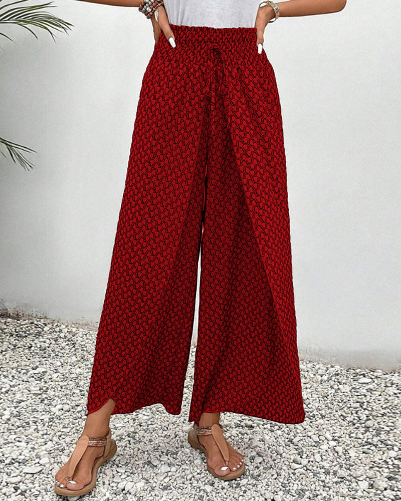 LUNARA - PANTALONES DE PIERNA ANCHA PARA MUJERES