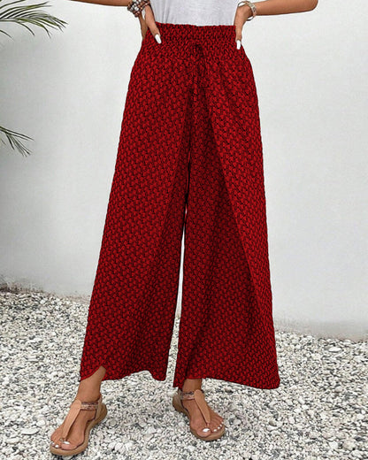 LUNARA - PANTALONES DE PIERNA ANCHA PARA MUJERES