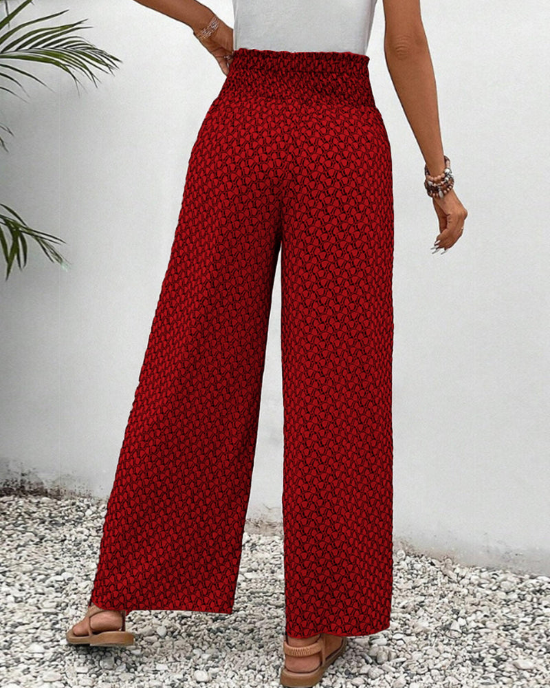 LUNARA - PANTALONES DE PIERNA ANCHA PARA MUJERES