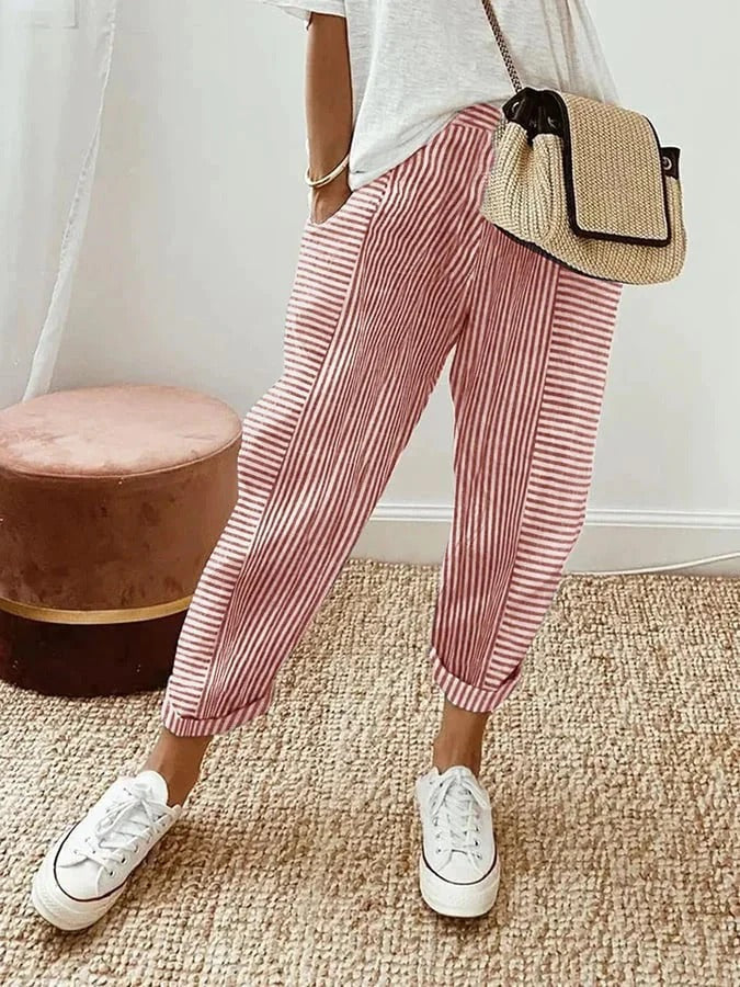 Lola | Pantalones de verano casual de corte amplio