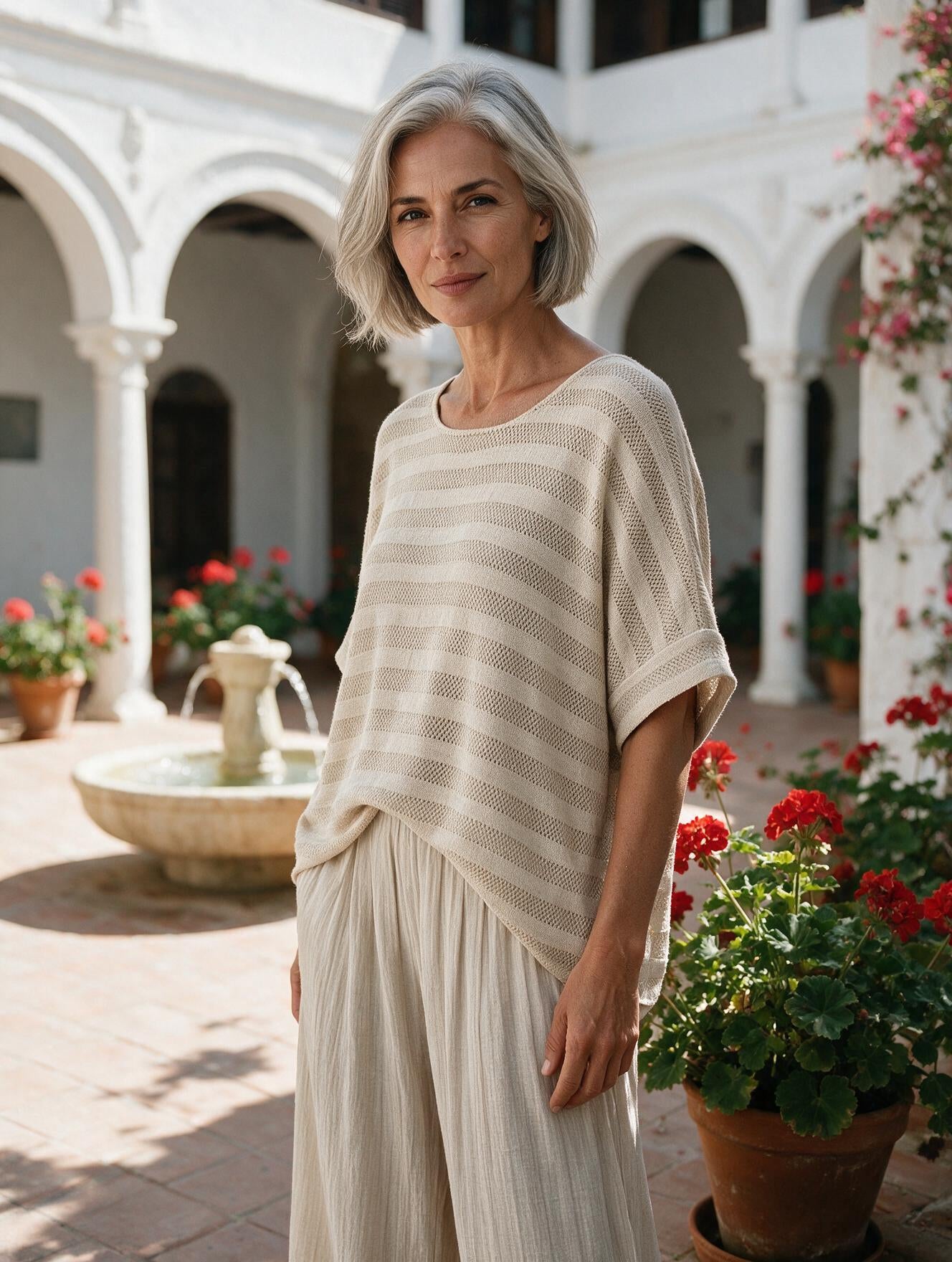 Graziella · Conjunto de Bambú y Lino
