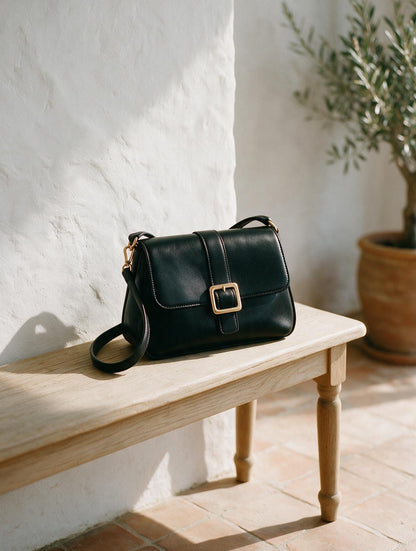 Aria · Bolso de Hombro Negro