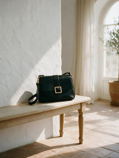 Aria · Bolso de Hombro Negro