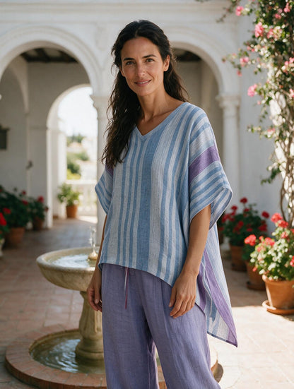 Carlotta · Conjunto Lavanda y Azul Cielo