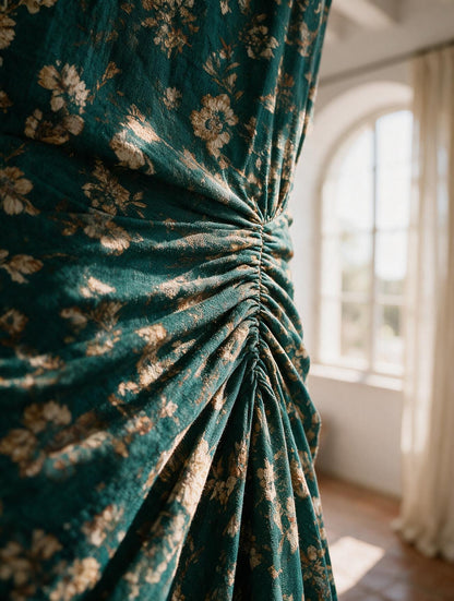 Capucine · Detalle del estampado floral